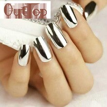 GEACEFUL1g/Box Gold Sliver Nail Glitter Powder Shinning Mirror Eye Shadow Makeup Powder Dust Nail Art DIY Chrome Pigment Glitter